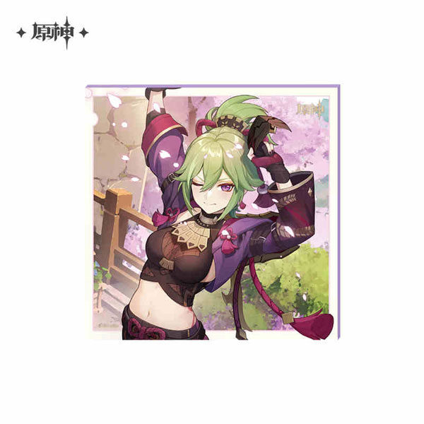 原神 「命定の日」 キャラ色紙 久岐忍(2023)[miHoYo]《発売済・在庫品》