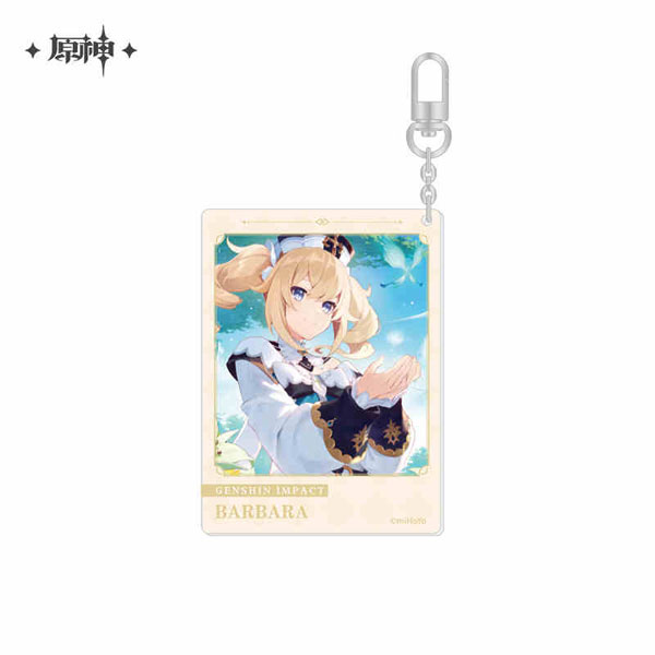 原神 「命定の日」 キャラアクリルストラップ バーバラ(2022)[miHoYo]《発売済・在庫品》