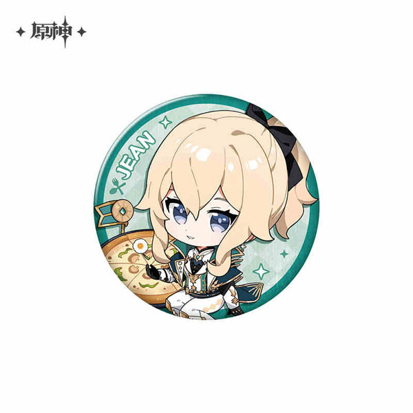 原神 美味パーティーシリーズ キャラ缶バッジ ジン[miHoYo