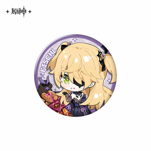 原神 美味パーティーシリーズ キャラ缶バッジ フィッシュル[miHoYo]