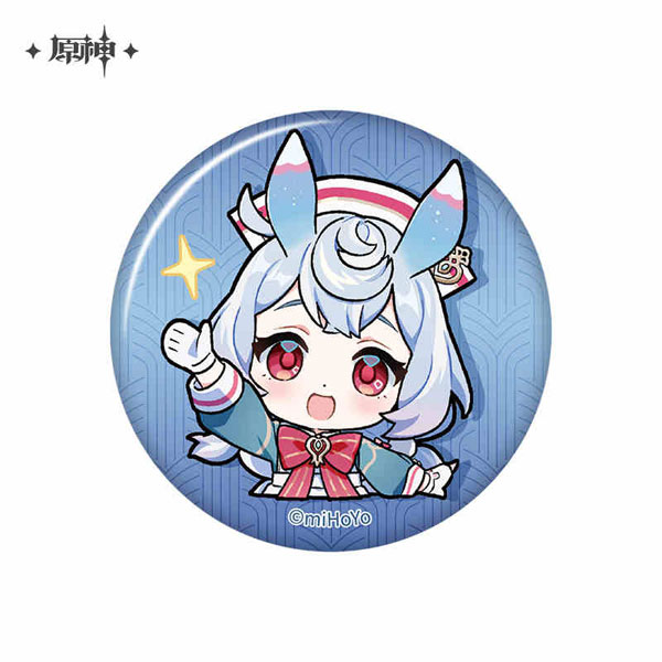 原神 デフォルメスタンプキャラ缶バッジ フォンテーヌ廷