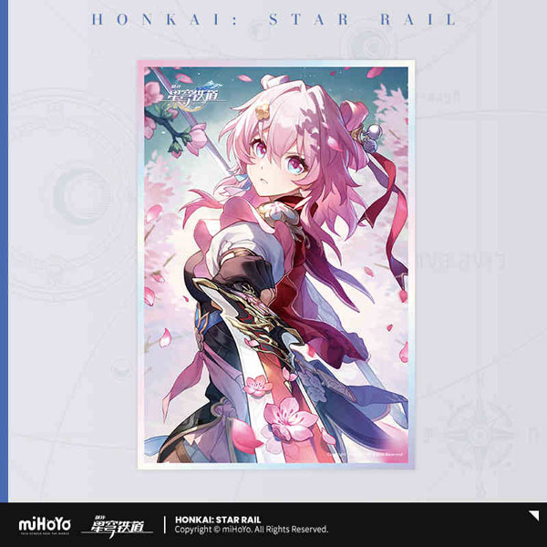 崩壊：スターレイル 光円錐シリーズ アクリル色紙 美しき花よ今