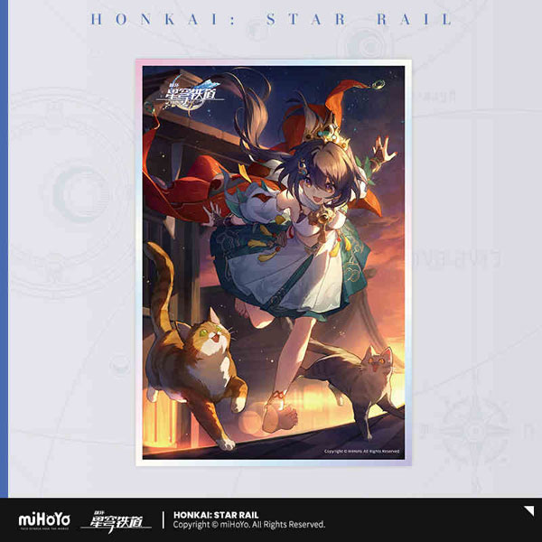 崩壊：スターレイル 光円錐シリーズ アクリル色紙 夕日に舞う[miHoYo]