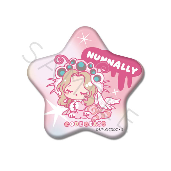 コードギアス 反逆のルルーシュ』星型缶バッジ ME (ナナリー)[シンク
