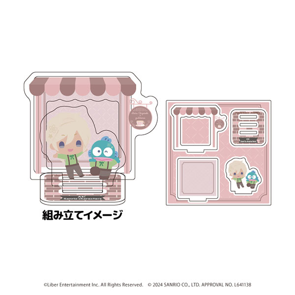 アクリルスタンドプレート「A3！×Sanrio characters」05/シトロン×ハンギョドン(ミニキャライラスト)[A3]