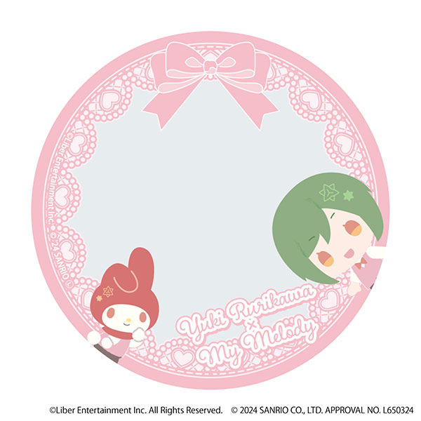 57mm缶デコカバー「A3！×Sanrio characters」08/瑠璃川幸×マイメロディ(ミニキャライラスト)[A3]《在庫切れ》