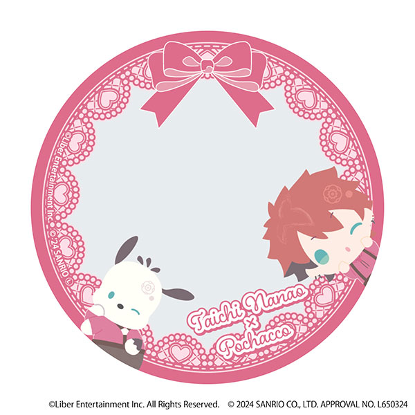 A3! 太一 缶バッジ 15点 57mm缶デコカバー「A3！×Sanrio characters」15/七尾太一×ポチャッコ