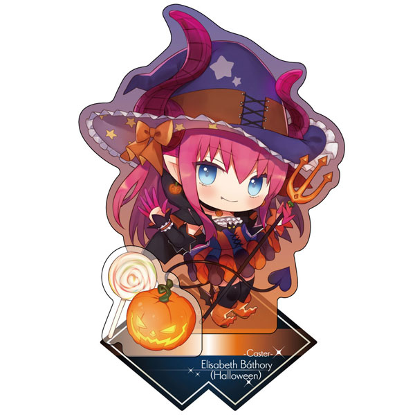 Fate/Grand Order きゃらとりあ アクリルスタンド キャスター/エリザベート・バートリー〔ハロウィン〕[アルジャーノンプロダクト]