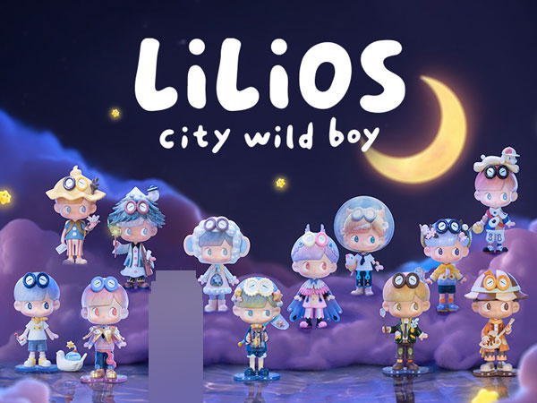 LiLiOS City Wild Boy シリーズ 12個入りBOX[POPMART]