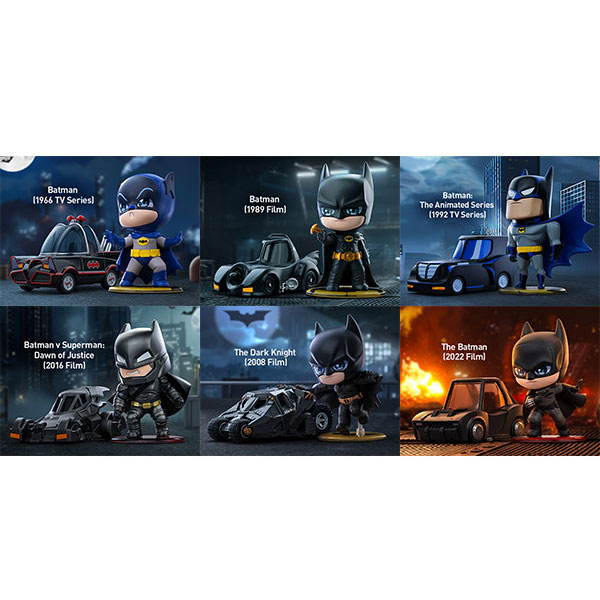 DC Batman 85th Anniversary シリーズ 6個入りBOX[POPMART]