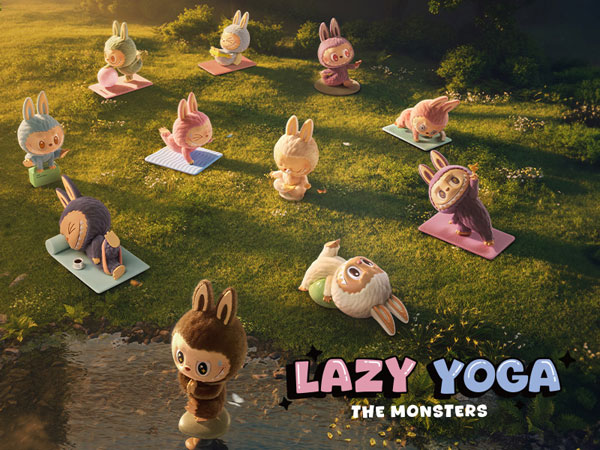 THE MONSTERS Lazy Yoga シリーズ 10個入りBOX[POPMART]《在庫切れ》