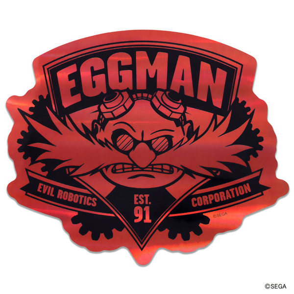 ソニック・ザ・ヘッジホッグ プリズムトラベルステッカー (2)EGGMAN[エンスカイ]