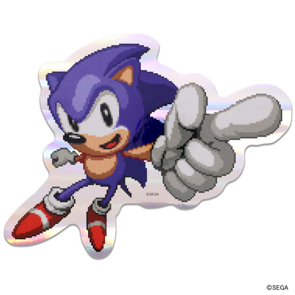 ソニック・ザ・ヘッジホッグ プリズムトラベルステッカー (4)SONIC(PIXELS)[エンスカイ]