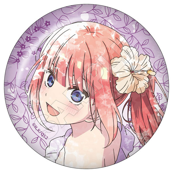 「五等分の花嫁*」 缶バッジ こもれびアート 中野二乃[GRANUP]