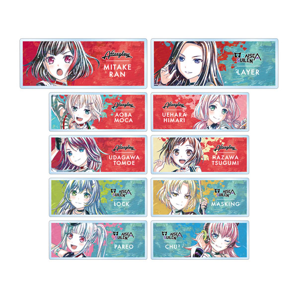 BanG Dream！ ガールズバンドパーティ！ トレーディング Ani-Art 第5弾 アクリルネームプレート ver.B 10個入りBOX[アルマビアンカ]