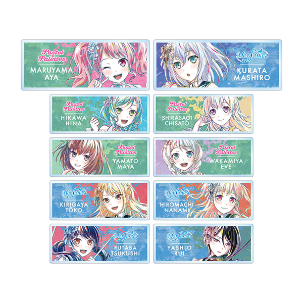 BanG Dream！ ガールズバンドパーティ！ トレーディング Ani-Art 第5弾 アクリルネームプレート ver.C 10個入りBOX[アルマビアンカ]