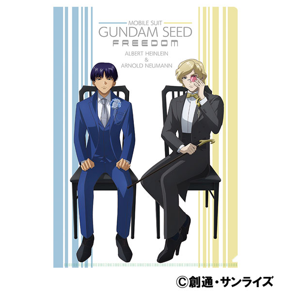 機動戦士ガンダムSEED FREEDOM クリアファイル アーノルド・ノイマン＆アルバート・ハインライン[ムービック]