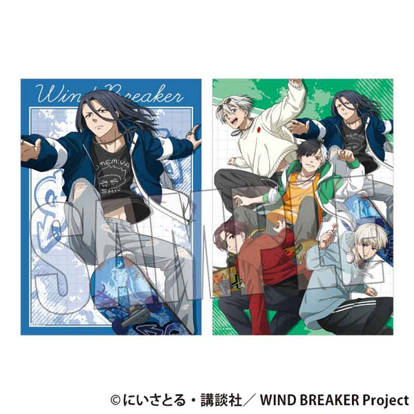 WIND BREAKER らくピタポスター 杉下京太郎 スケーターver.[ベルハウス]