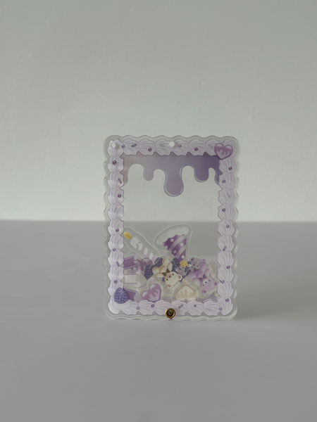 推し活グッズ アクリルフレーム 全糖主義 MIDDLEサイズ(パープル