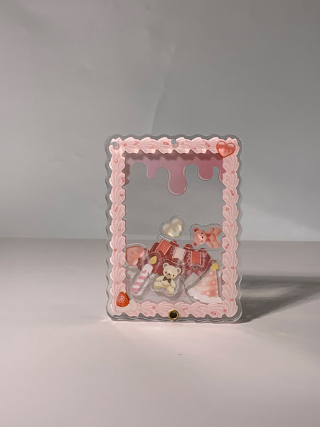 推し活グッズ アクリルフレーム 全糖主義 SMALLサイズ(ピンク)[Yomochi]《発売済・在庫品》