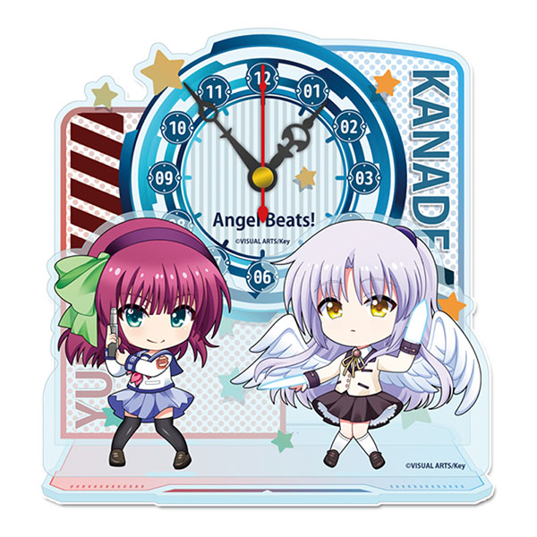 Angel Beats！ ぷちちょこミニアクリル置時計 [ゆり＆かなで][シーズナルプランツ]