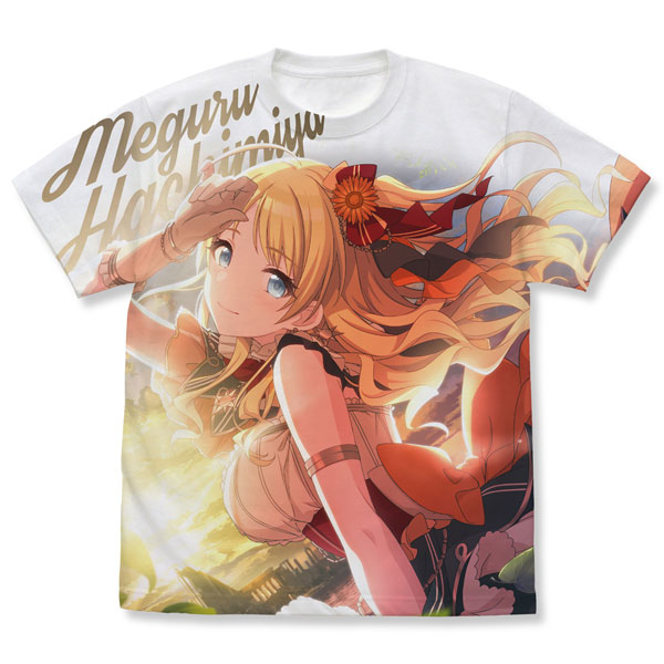 アイドルマスター シャイニーカラーズ [日々を紡ぐインヴェルノ]八宮めぐる フルグラフィックTシャツ/WHITE-S[コスパ]