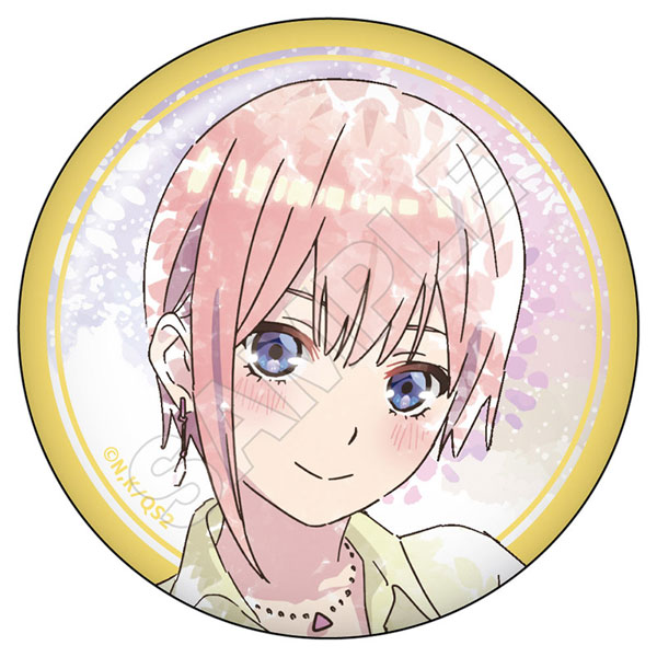 「五等分の花嫁*」 缶バッジこもれびアート 第二弾 中野一花[GRANUP]