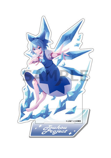 東方Project キャラクターアクリルスタンド 22 チルノ illust.60枚[AKIBA-HOBBY/イザナギ]