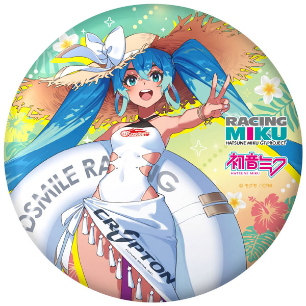 初音ミク GTプロジェクト レーシングミク 2024 Tropical Ver. BIG缶バッジ[キャラバン]