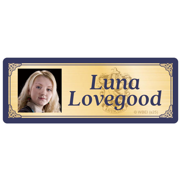 ハリーポッター ネームプレート Luna Lovegood[ムービック]