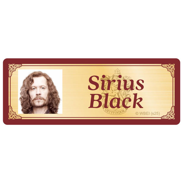 ハリーポッター ネームプレート Sirius Black[ムービック]