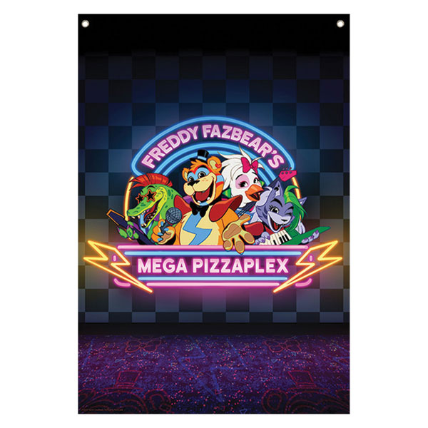 Five Nights at Freddy’s Mega Pizzaplex タペストリー[Fanattik]