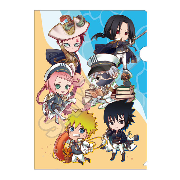 NARUTO マリンルック うちはイタチ NARUTO -ナルト- 疾風伝 petitry マリンルック A4クリアファイル
