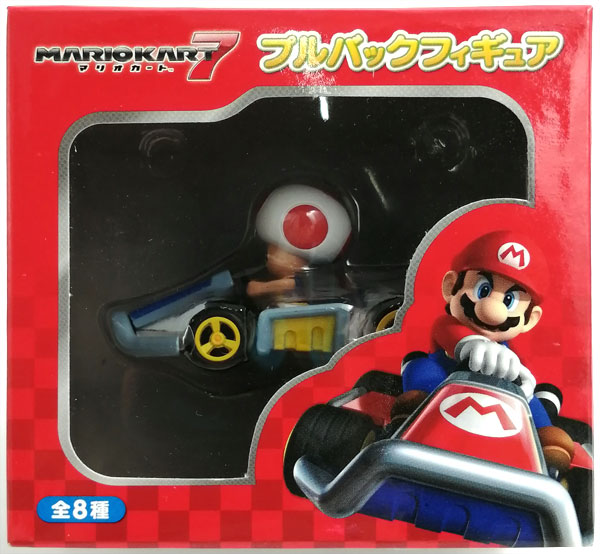 【中古】マリオカート7 プルバックフィギュア キノピオ (プライズ)[日本オート玩具]