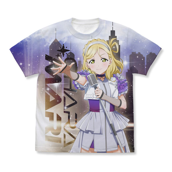ラブライブ！サンシャイン！！ 描き下ろし 小原鞠莉 フルグラフィックT