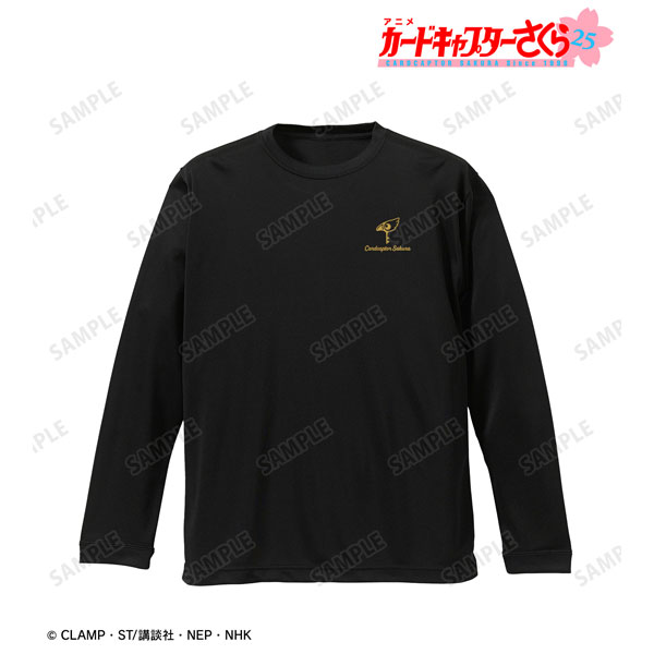 TVアニメ『カードキャプターさくら』 封印の鍵 ドライシルキータッチ ロングスリーブ Tシャツ ユニセックス XL[アルマビアンカ]