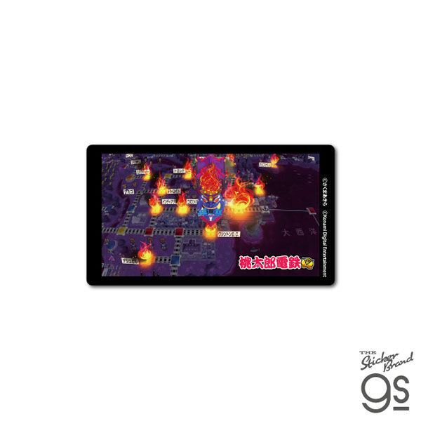 MOMO-028 桃太郎電鉄 ～昭和 平成 令和も定番！～ 名場面ステッカー デストロイ号[ゼネラルステッカー]《在庫切れ》