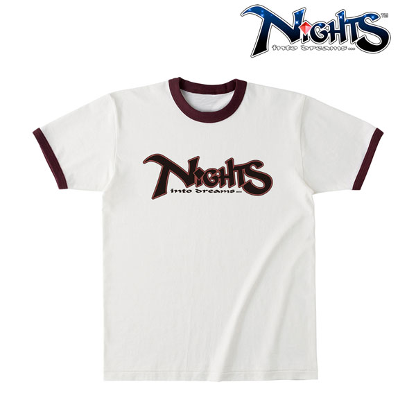 NiGHTS ロゴ リンガーTシャツ ユニセックス S[アルマビアンカ]