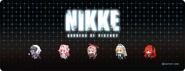 「勝利の女神：NIKKE」 デスクマット ゴッデス部隊 ドット絵ver.[ESTAREGG Co.]