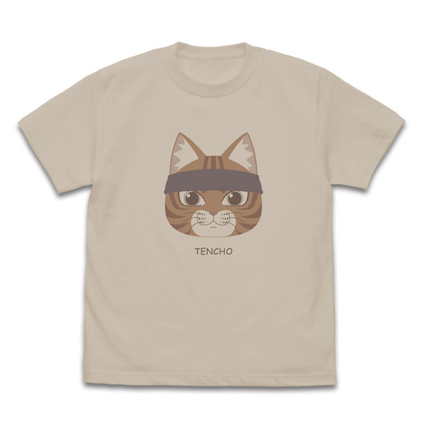 TVアニメ「ラーメン赤猫」 文蔵の「TENCHO」 Tシャツ/LIGHT BEIGE-S[コスパ]