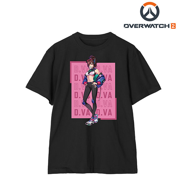 オーバーウォッチ 2 POKImariさんイラスト D.Va Tシャツ メンズ S[アルマビアンカ]