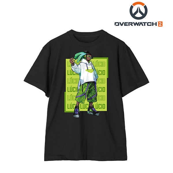 ※ rikomi⭐︎ 　Vin .*˚‧Tシャツ オーバーウォッチ 2 POKImariさんイラスト ルシオ Tシャツ