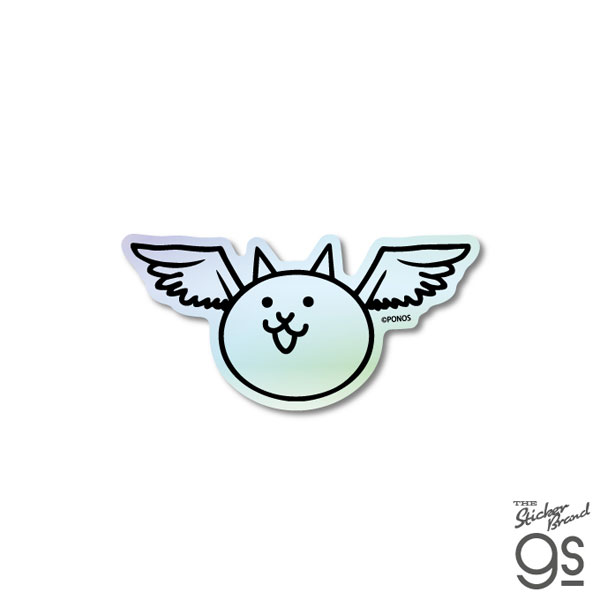 NYA-004 にゃんこ大戦争 ホログラムステッカー ネコノトリ[ゼネラル