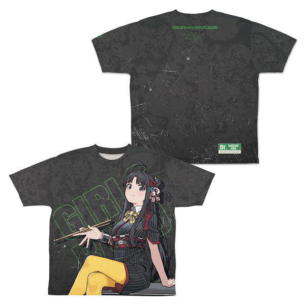 描き下ろし 安和すばる 両面フルグラフィックTシャツ アー写Ver
