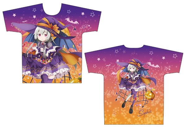 となりの吸血鬼さん 描き下ろし ハロウィン フルグラフィックTシャツ 2WAYトリコット ソフィー M[エムズファクトリー]