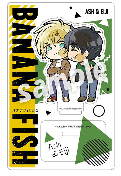 ぴた！でふぉめ BANANA FISH アクリルスタンド アッシュ＆英二[タカラトミーアーツ]