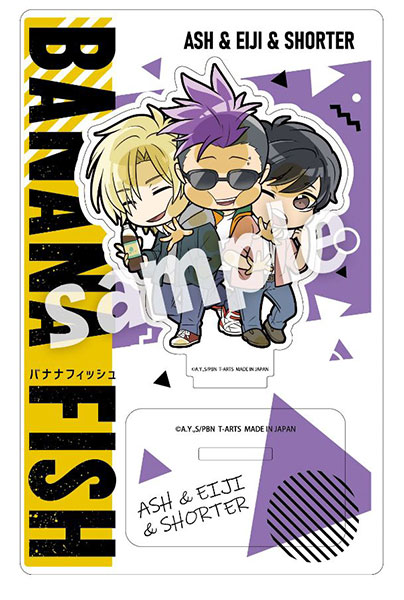 ぴた！でふぉめ BANANA FISH アクリルスタンド アッシュ＆英二＆ショーター[タカラトミーアーツ]