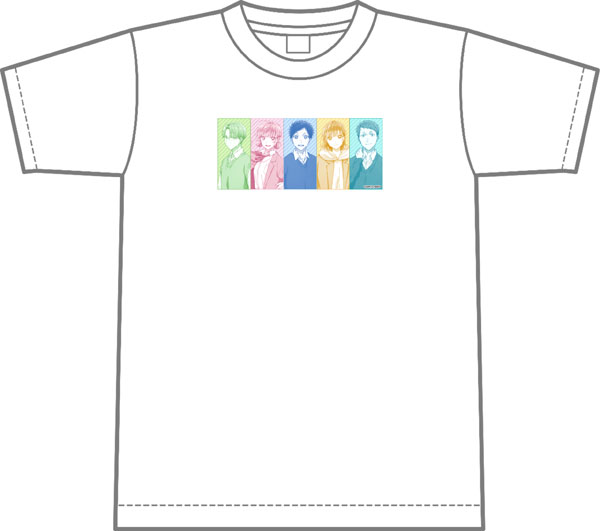 アオのハコ Tシャツ(制服Ver.)白 M[エムズファクトリー]