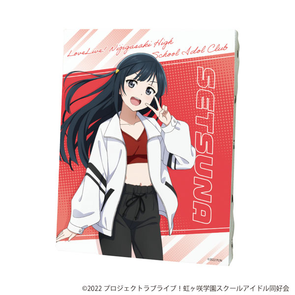 キャンバスボード「ラブライブ！虹ヶ咲学園スクールアイドル同好会」08/優木せつ菜 スポーティーver.(描き下ろしイラスト)[A3]