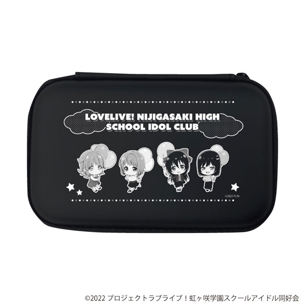 モバイルアクセサリーケース「ラブライブ！虹ヶ咲学園スクールアイドル同好会」かすみ＆しずく＆璃奈＆栞子 おでかけ(ミニキャラ)[A3]